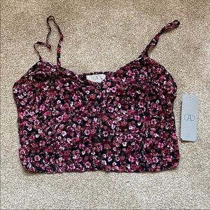 CAD floral print crop top